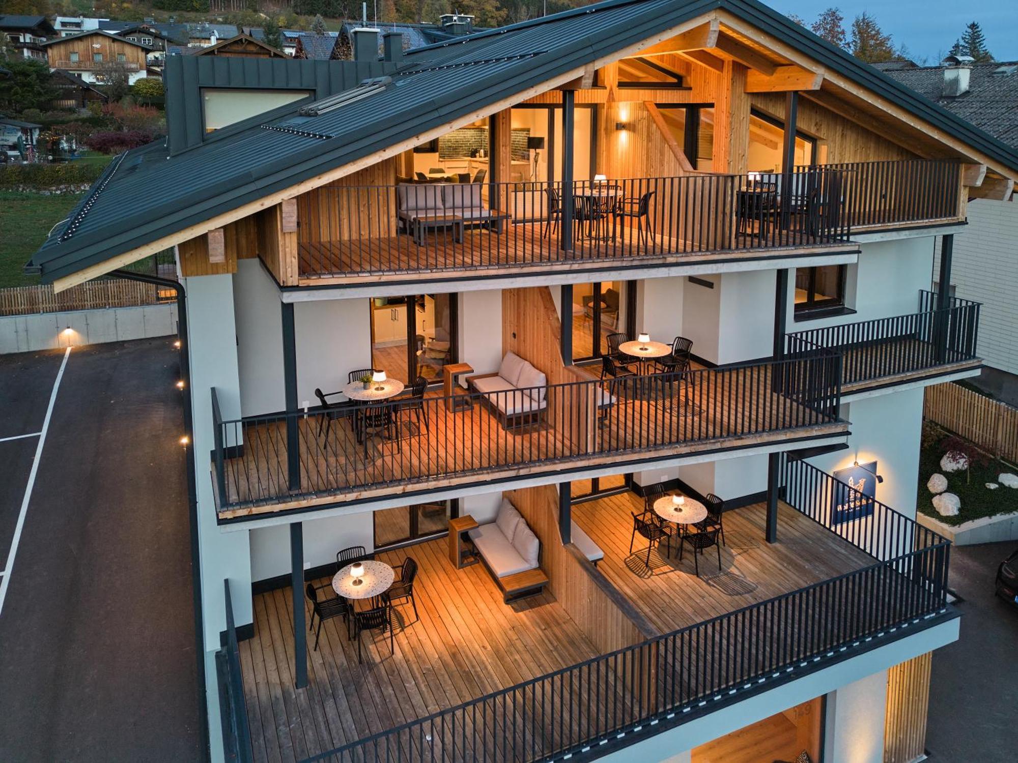 Wolf & Schaf Apartments Saint Wolfgang エクステリア 写真